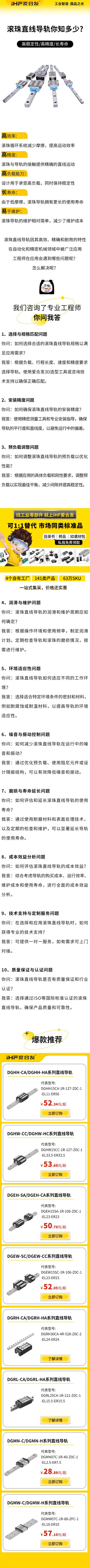 愛合發(fā)干貨分享：直線導(dǎo)軌你問我答！